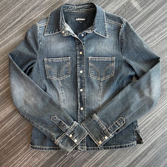 Dollhouse Jackets & Blazers - Dollhouse Jean Jacket